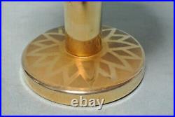 Vintage German Brass Globe Cigarette Holder Dispenser 1950 MCM