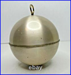 Vintage German Cigarette Dispenser Pop Up Globe Shape Brass & Metal MCM 1950's