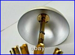 Vintage German Cigarette Dispenser Pop Up Globe Shape Brass & Metal MCM 1950's