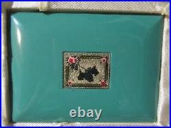 Vintage Girey Cigarette Case and Lighter Set 1930's Scottie Dog