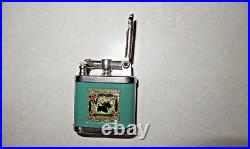 Vintage Girey Cigarette Case and Lighter Set 1930's Scottie Dog