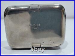 Vintage Italian Metal Gucci Cigarette Case