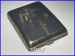 Vintage Japanese Amita Damascene Cigarette Case