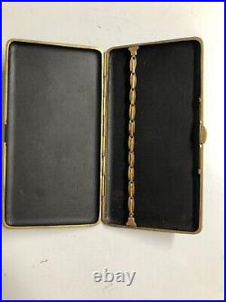 Vintage Japanese Damascene Mixed Metals Cigarette Case