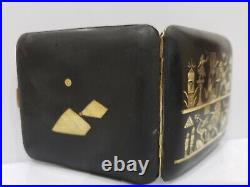 Vintage Japanese Komai Damascene, Gold Cigarette Case 40/2