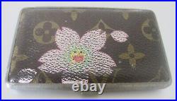 Vintage Louis Vuittons Hard Cigarette Case Takashi Murakami Cherry Blossom