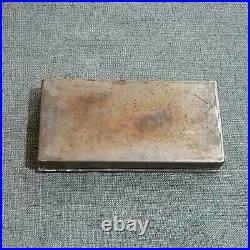 Vintage Magrit Tevan Hungarian Metal Bronze Cigarette Box Case