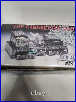 Vintage Mechanical Cigarette Dispenser Top Cigarettes Case Made By Sun Kyung Co