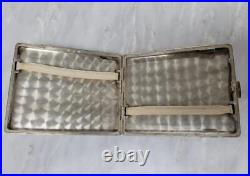 Vintage Ornate 800 Silver Cigarette Case / Compact 136g SS-3023