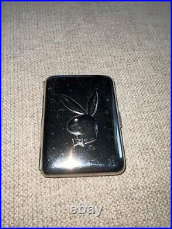 Vintage Playboy Cigarette Case Holder Approx. 3.5 X 2.5 X. 5 Inch HTF Rare Bunny