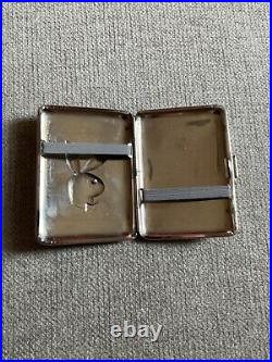 Vintage Playboy Cigarette Case Holder Approx. 3.5 X 2.5 X. 5 Inch HTF Rare Bunny