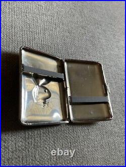 Vintage Playboy Cigarette Case Holder Approx. 3.5 X 2.5 X. 5 Inch HTF Rare Bunny