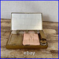 Vintage Purse EVANS Compact Wristlet Cigarette Lipstick Powder Case