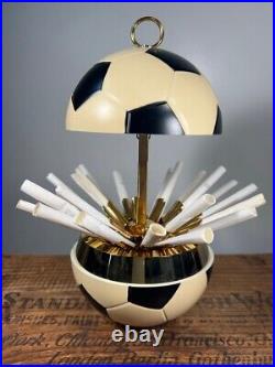 Vintage Rare German Cigarette Dispenser Pop Up Soccer Foot Ball MCM 1950's