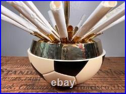 Vintage Rare German Cigarette Dispenser Pop Up Soccer Foot Ball MCM 1950's