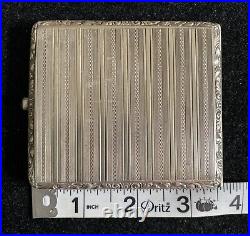 Vintage Silver Cigarette Case