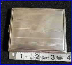 Vintage Silver Cigarette Case