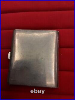 Vintage Spanish cigarette case 925 silver