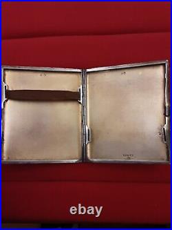 Vintage Spanish cigarette case 925 silver