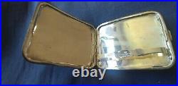 Vintage Sterling Thailand Cigarette Case Gift From Field Marshal Philbunsongkhra