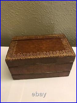 Vintage Table Cigarette Box 1970s Handmade Preroller Holder Smoke Box