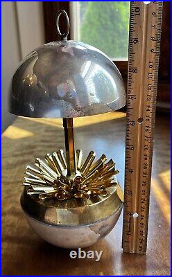 Vintage Table Top World Globe Pop Up Cigarette Holder Dispenser