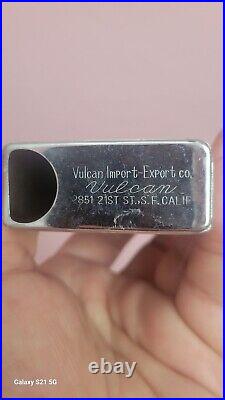 Vintage Vulcan Cigarette Box Case C Company Owada Japan US MILITARY Signal Corps