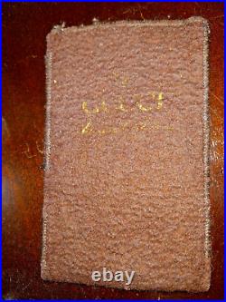 Vintage iconic GUCCI cigarette case holder